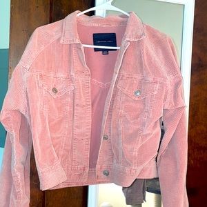 American eagle small pink jacket.